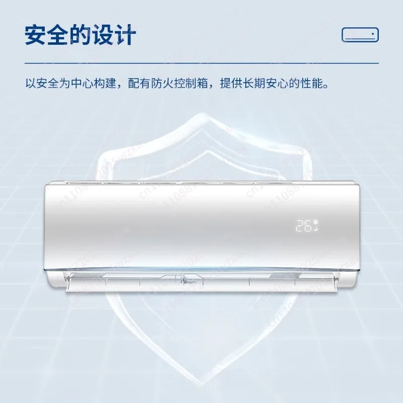 9000BTU split air conditioner and heater, WiFi support, 20SEER2 208/230V