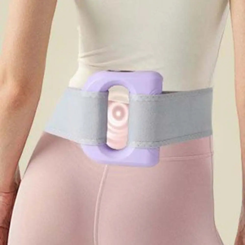 Portable Electric Fascia Massage Ring Ergonomic Adjustable Speed Electric Body Slimming Machine Fat Burning with Belt