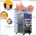 High Quality 98mm 95mm 90mm 75mm 60mm 95 90 Mm Mini Small Boba Juice Semi Auto Automatic Cup Sealing Machine Sealer
