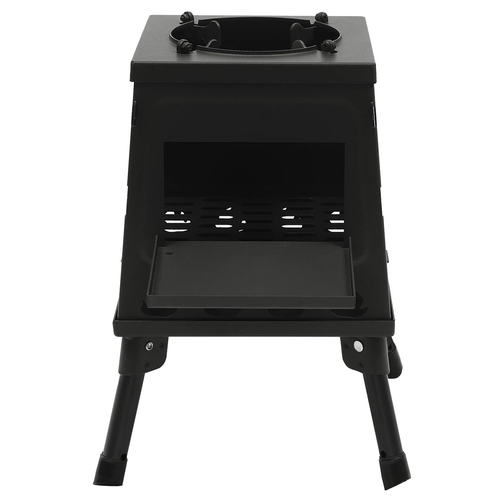 Tent Stove | Black/Green | Portable Wood Stove for Camping Outdoor | Tent Heater Camping Stove Wood Tent Stove Outdoor