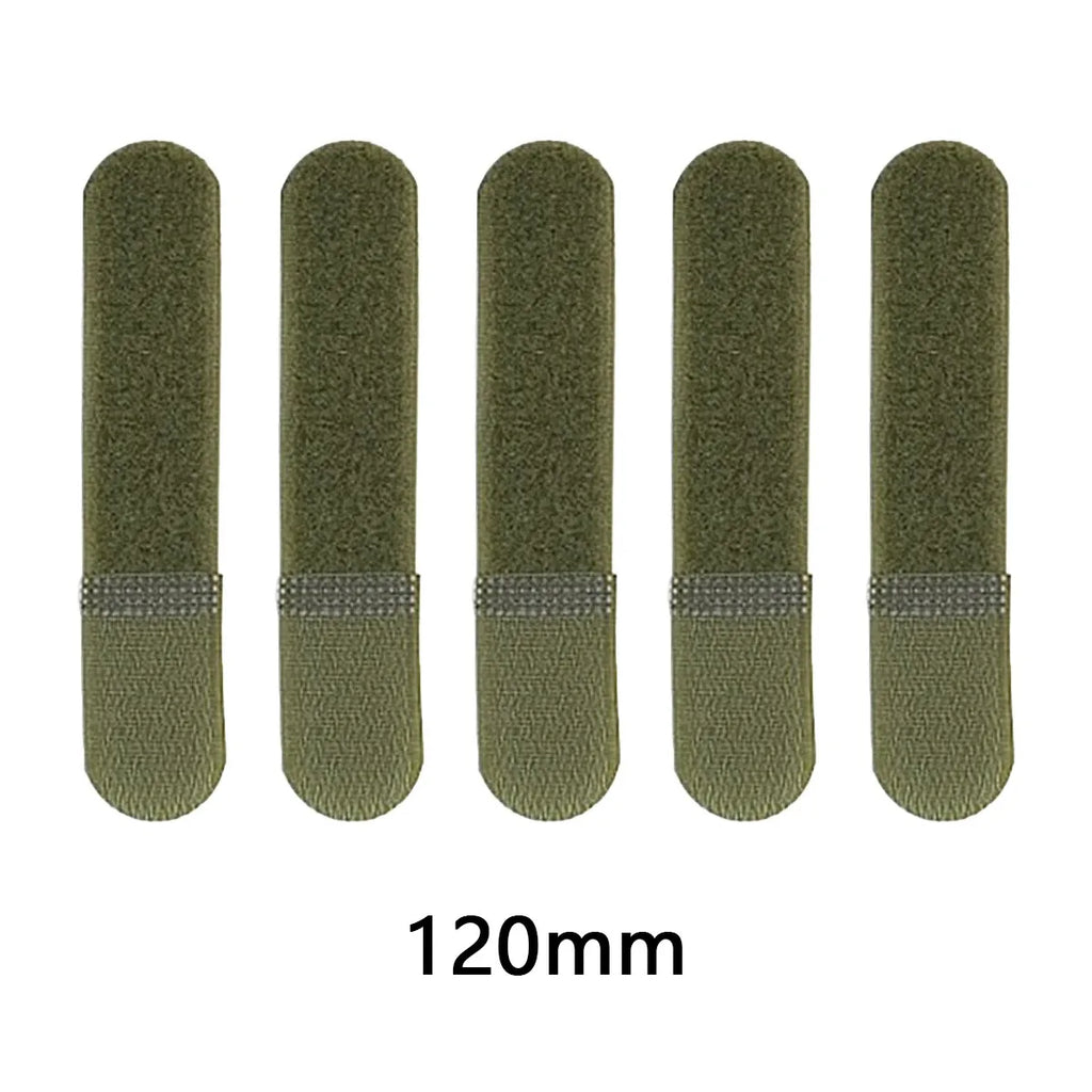 Reusable Nylon Cable Ties Straps With Hook Loop Fastener For Backpack Organizer Cord Grip Wrapping Buckle Webbing Fix