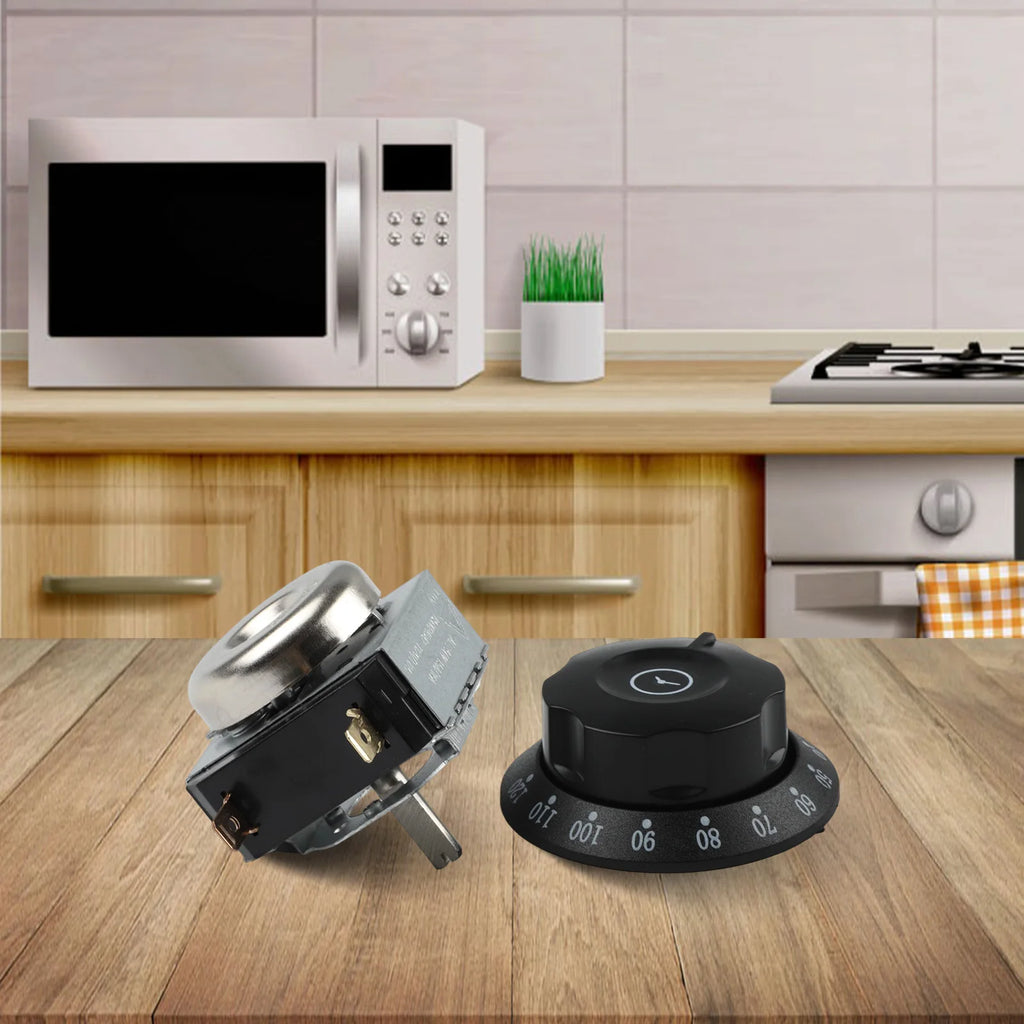 Electric Oven Timer Microwave Oven Timer Kitchen Management Easy Installation Flexible Time Settings Long-lasting Materials