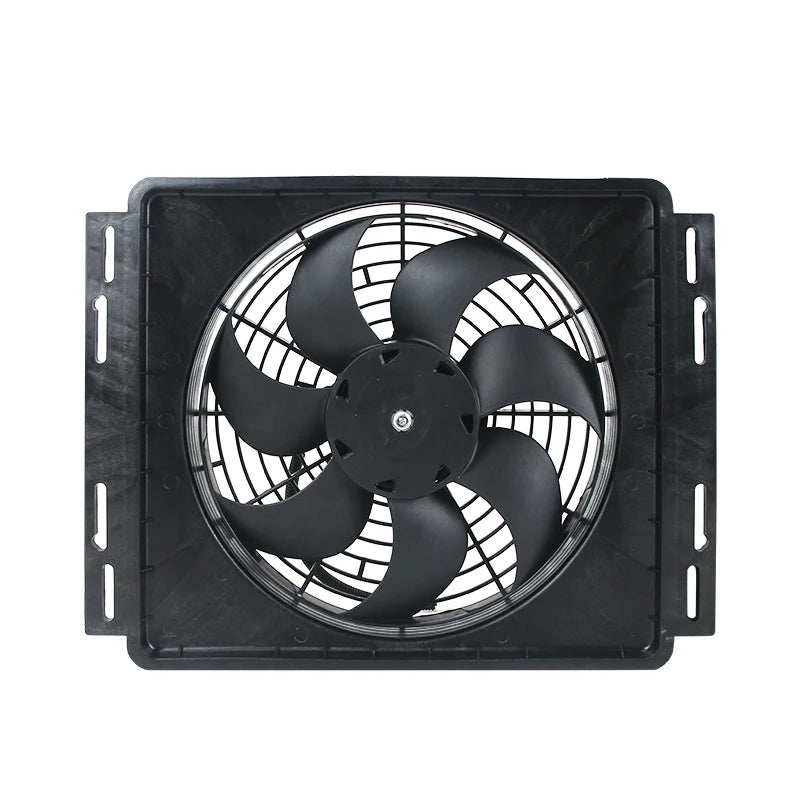 Parking Air Conditioning Cooling Electronic Fan Modified Universal High-power 120W Car Water Tank Fan Motor 12v 24v