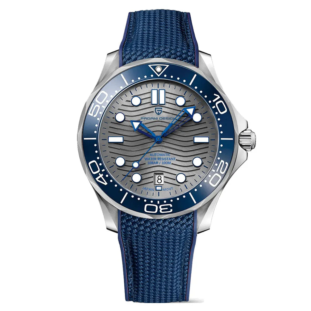PAGANI DESIGN 2026 New Top Brand Luxury Automatic Watch Men AR Sapphire crystal Mechanical Wristwatch Men Miyota 8215 Movt Clock