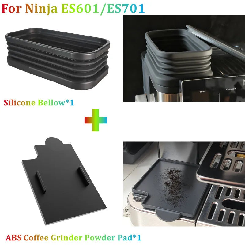 Silicone Bellow for NINJA ES601/ES701 Grinder Air Blower Powder Blowing Cleaning Barista Tools NINJA Coffee Machine Accessories