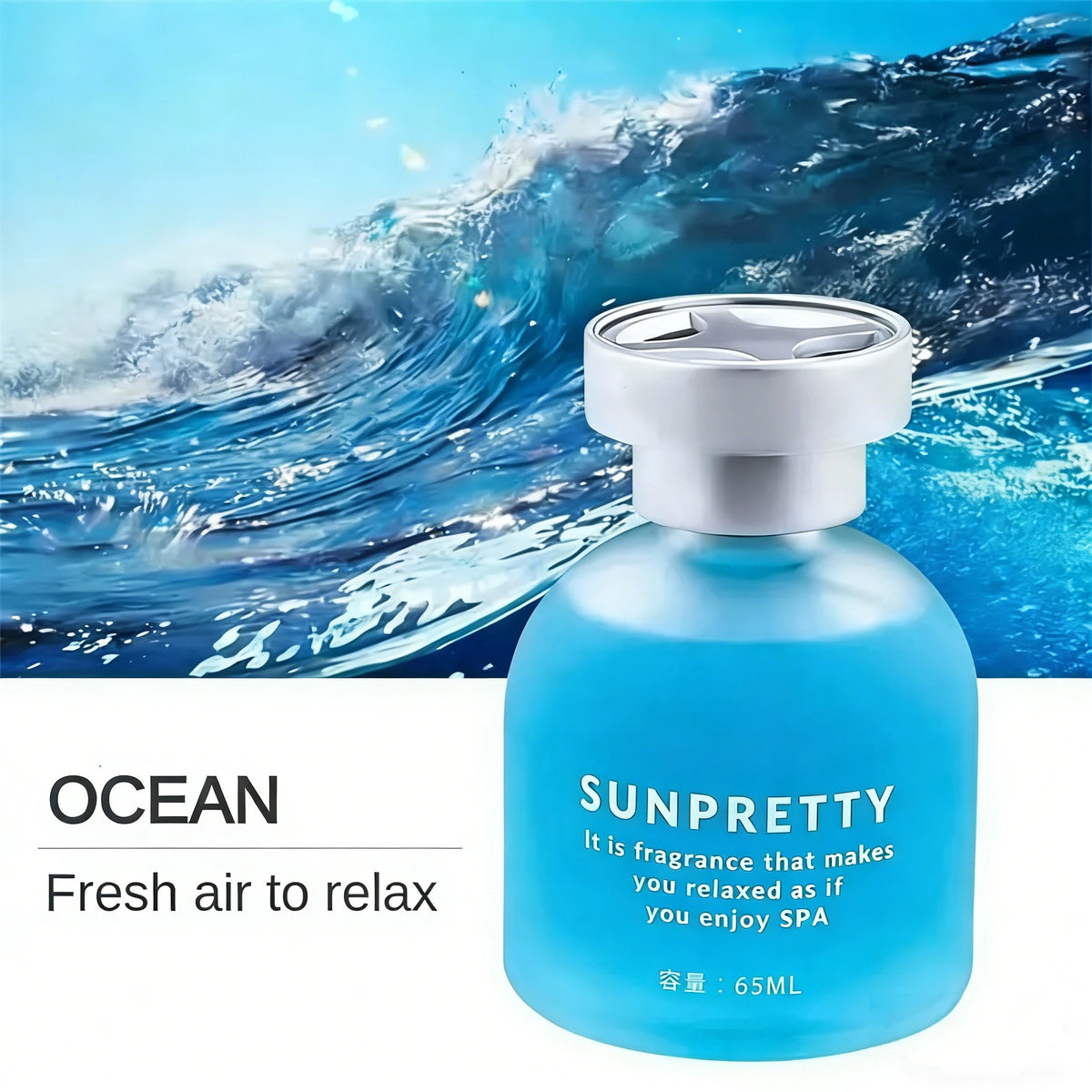 New Update Car Perfume Air Freshener Safe Liquid Decoration Car Air Freshener Essential Oil Diffuser  Durable Deodorant Gel 65ml