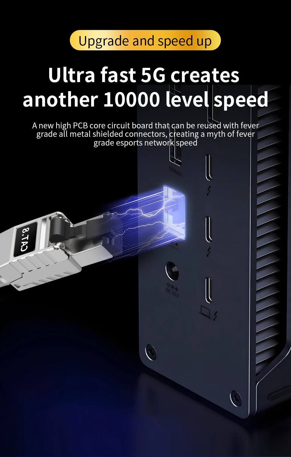 Super Speed RJ45 Network Cable Cat8 Cat7 Cat6A Ethernet Cable 40Gbps 2000MHz Laptop Internet LAN Cable for PS4 Wifi Router