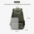 FOUVOR Large Capacity Women Travel Backpacks Waterproof Lightweight Sports Outdoor Student Laptop Bag 3033-01 3033-02 3033-05