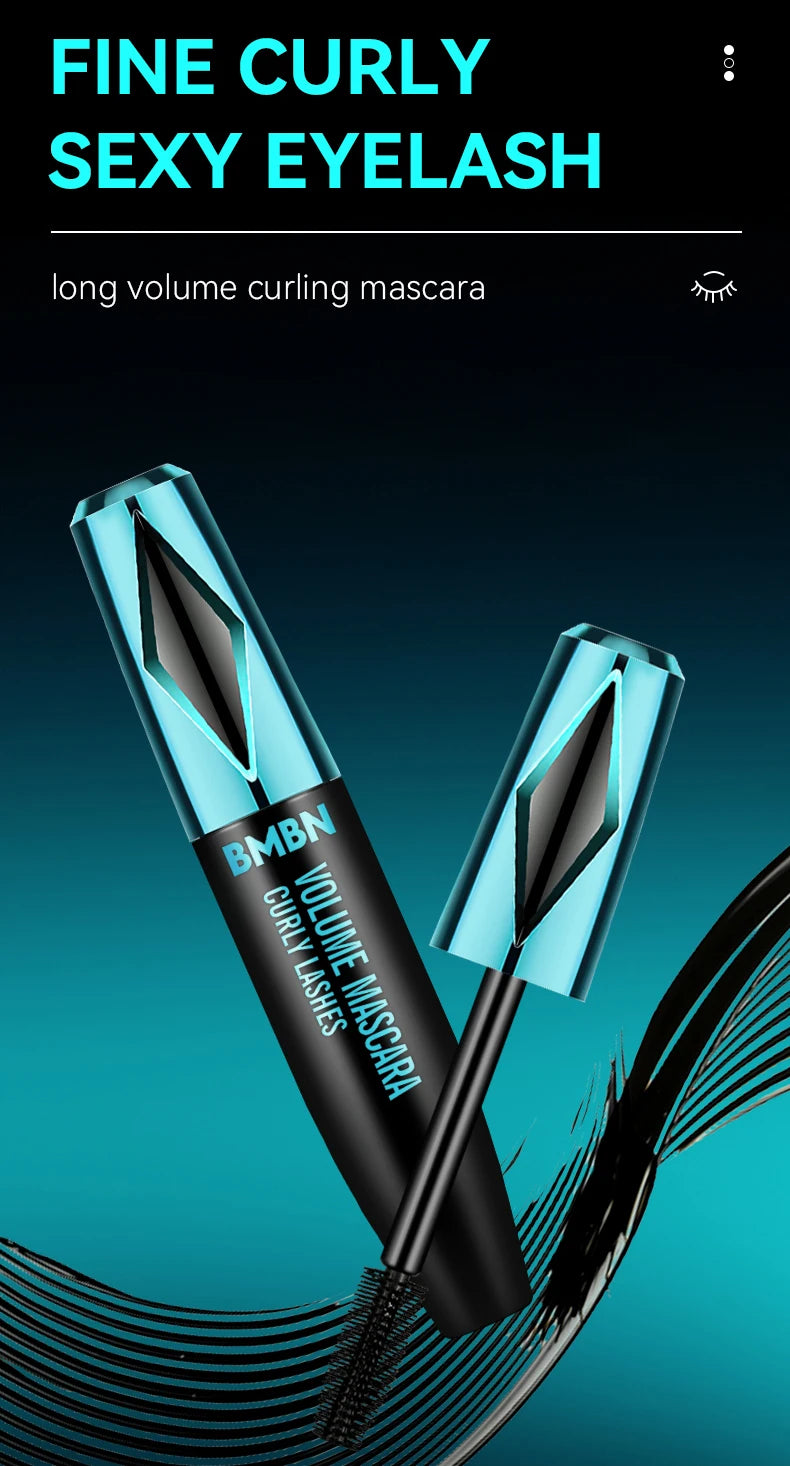 Mascara, Waterproof and Sweat Proof, Fast Drying and Anti Smudge, Long-Lasting Makeup, Create Thick & Natural Eye Makeup