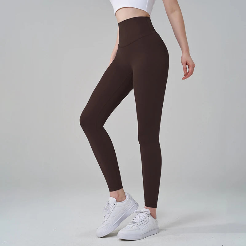 TRY TO BN Yoga Pants Leggings Women Naked Feeling High Waisted Workout Seamless Sports  Fitness GymLeggings Push Up Tights Women