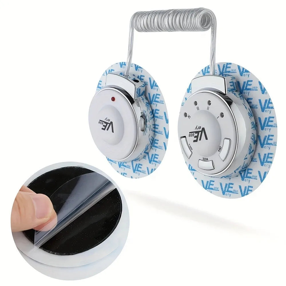 1 Portable Home Body Beauty Machine with Exercise Belt 2 Massage Stickers for Fat Burning Body Sculpting and Weight Loss Massage