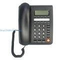 5asd Desktop Landline Telephone Fixed Phone Corded Telephone with Caller Display Cord Record for Home Hotel Offices and More