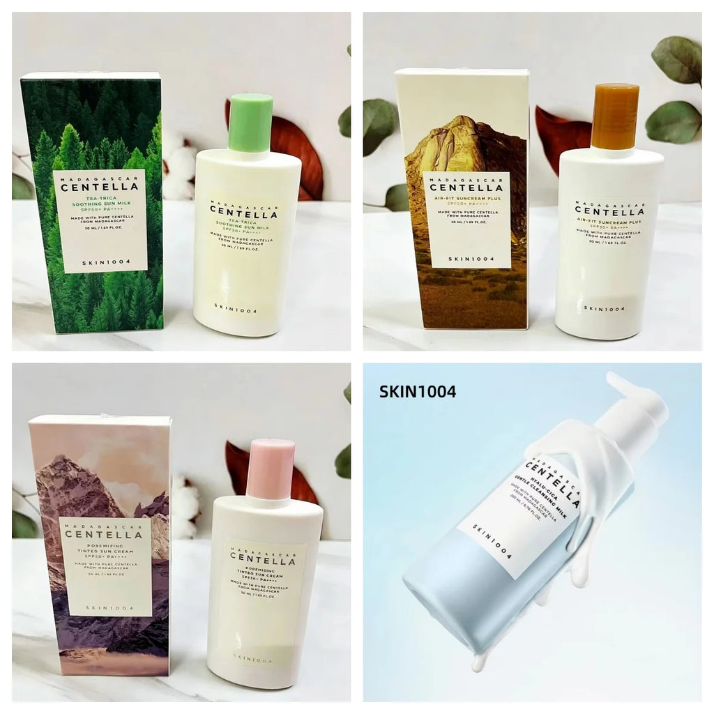 SKIN1004 Madagascar Centella Hyalu Cica First Ampoule 100ml Korean Serum 5 Types Hyaluronic Acid Hydrating Plumping Glow Skin