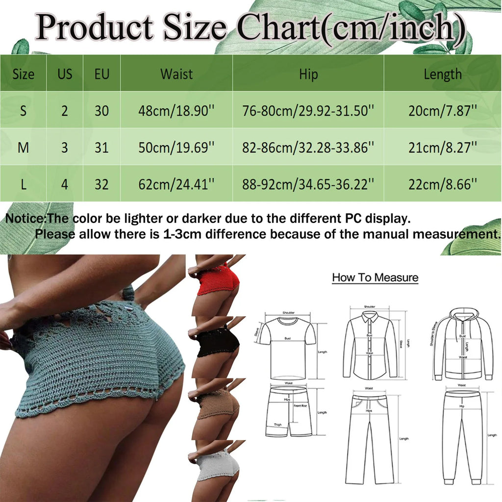 Summer Beach Knit Tights Swim Shorts Women Slim Fit Solid Cotton Yoga Legging Shorts Beach Party Swimwear Sports Swim Shorts