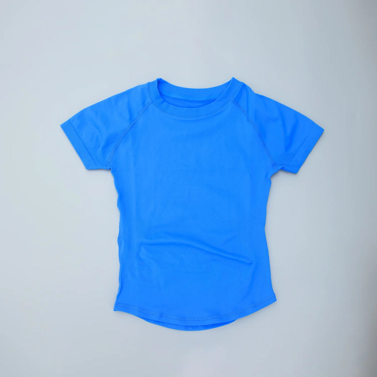 Sport Short Sleeve Top Women Seamless Yoga All-Way Stretch Clothing Running Neon Gym T Shirt Minimalist Slim Fitness Active Tee