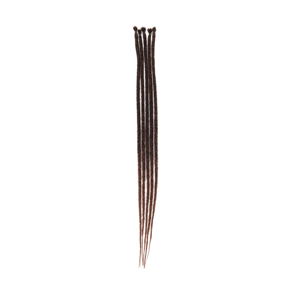Synthetic Dreadlock Extensions Crochet Dreads 5 Strands 24 Inch Ombre blonde Dreads extensions  Human-Like Hair Loc Extensions