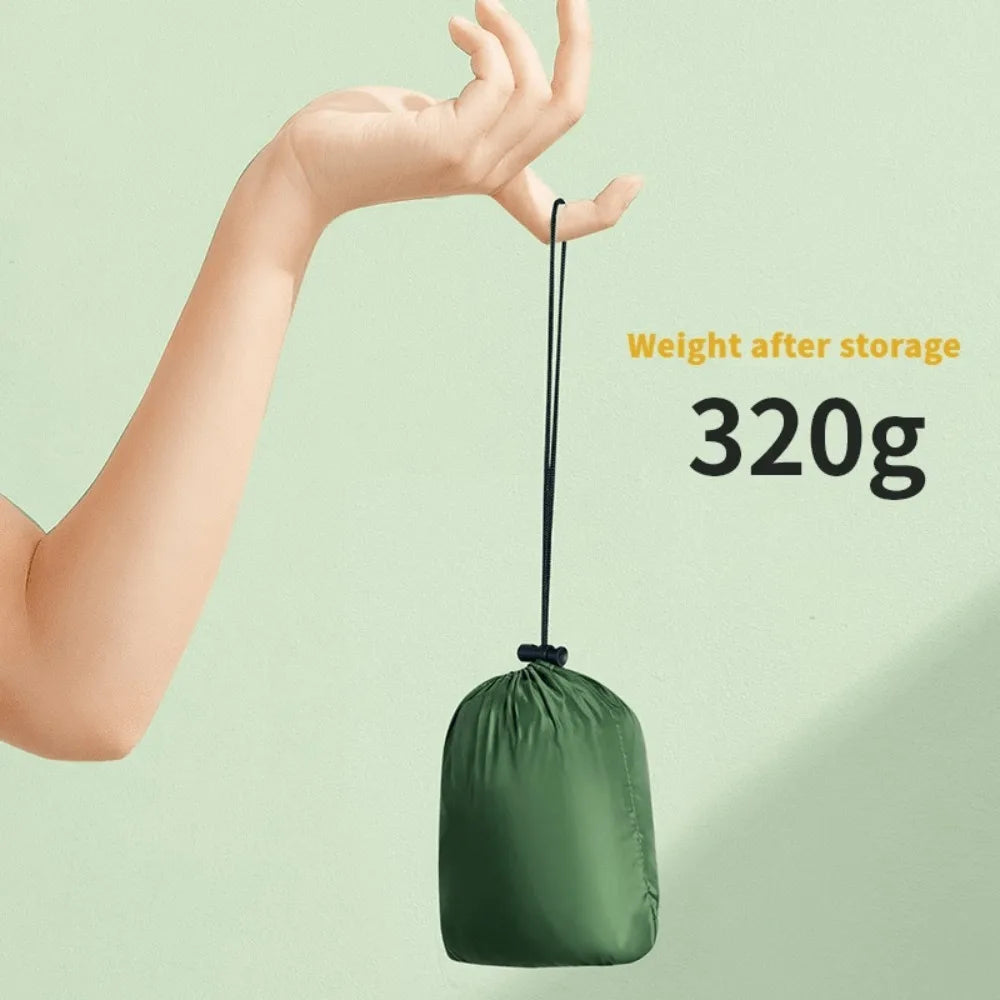 Camping Hammock Portable Lightweight Hammock with Storage Bag & Ropes for Backpacking Hiking Travel Outdoor Camping Gear