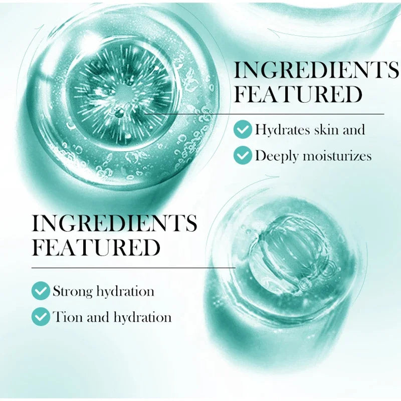PDRN Centella Asiatica Essence Deep Moisturizing Hydrating Facial Serum Gentle Nourishing Cream Daily Skincare Set