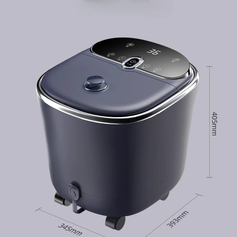 Foot Bath Electric Automatic Foot Spa with Massage Deep Footbath Machine for Home Use Constant Temperature Electric Foot Warmer