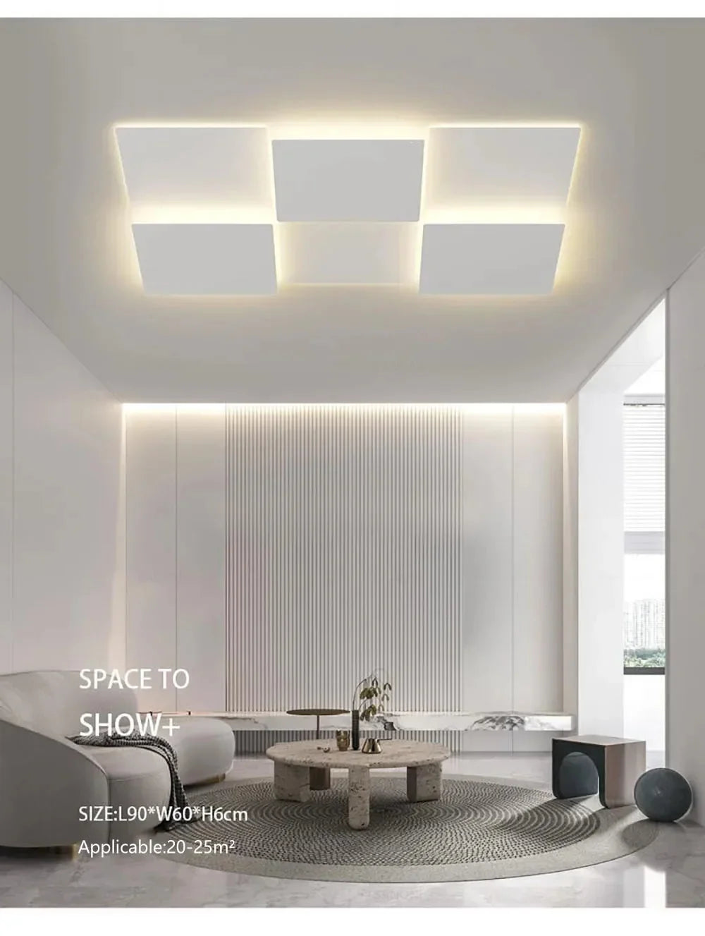 Modern LED Ceiling Chandelier Lamp For Living Dining Room Bedroom Balcony Home Decor Indoor Intelligent Lighting Fixture Lustre
