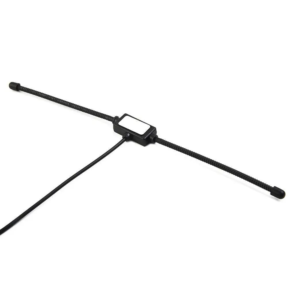 Fm Dipole Antenna for Stereo Receiver 75ω Car Fm Tv Radio Station F Female to Tv3.5 Mono Fm Antenna A1m1