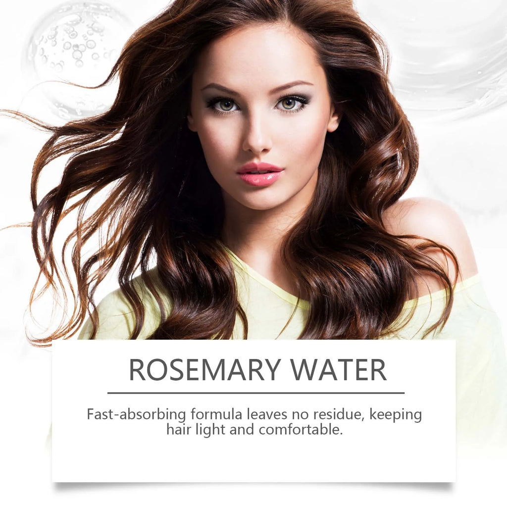 Rosemary Hair Care Spray Mint Tea Tree Extract Oil Control Refreshing Non Greasy Scalp Nourishing Smooth Shine Hydrating Hair Mist