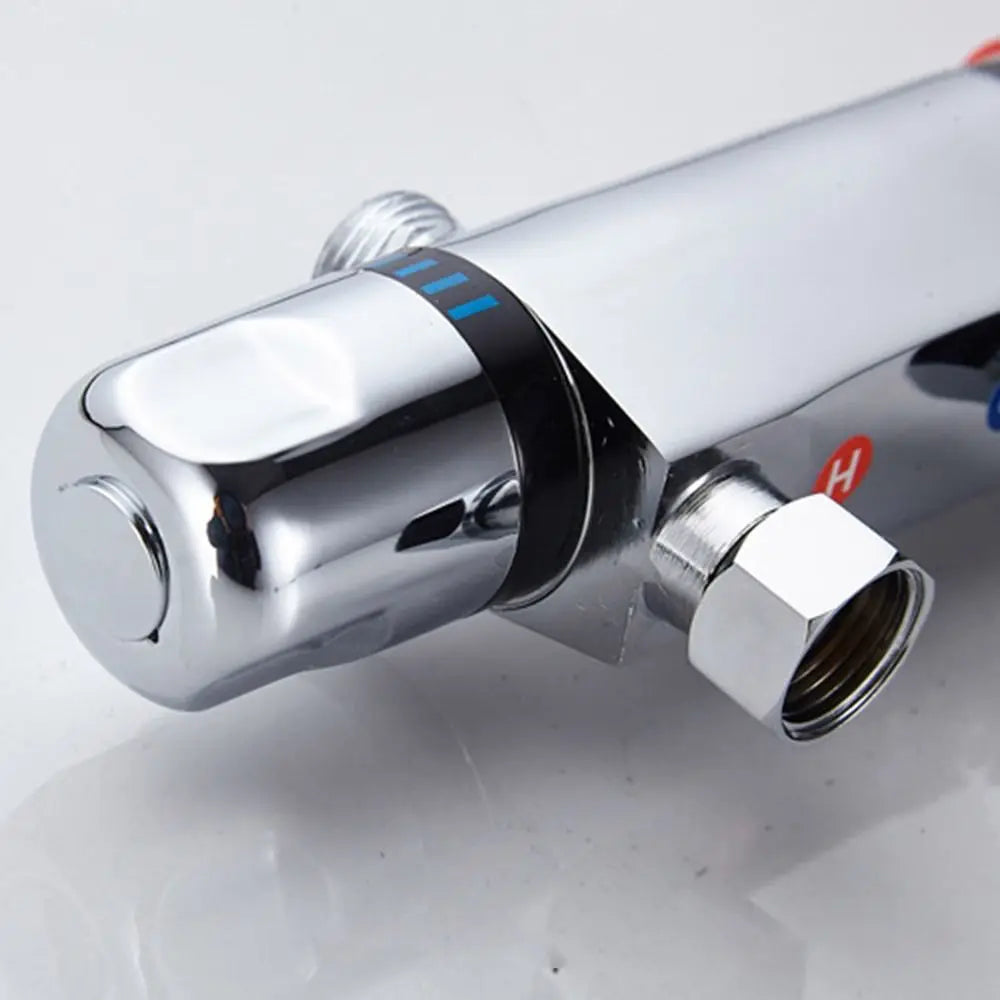 Home 1/2" Outlet Shower Valve Bathroom Accessories Exposed Bar Shower Mixer Bathroom Faucet Valve Tap