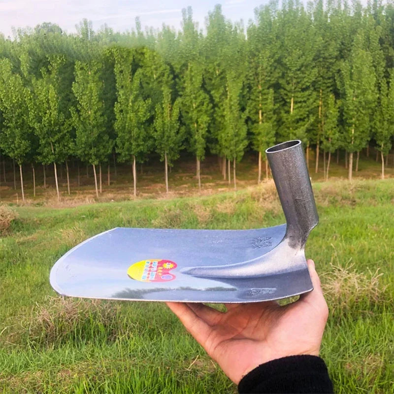 Multifunctional Hoe Agricultural Ridging Cleaning Tool Manganese Steel Wide and Long Digging Bamboo Shoots Ditching Dredging Hoe