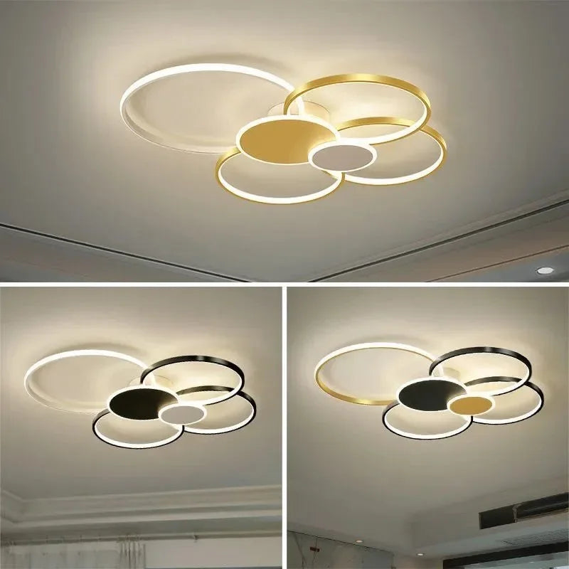 New Modern LED Ceiling Lights For Living Room Chandelier Bedroom Kitchen Ceiling Lamp Modern Apartment Hotel Chandelier Lighting