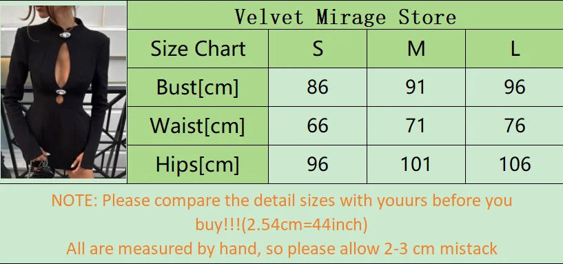 Women Hollow Out Short Dresses Black Round Neck Full Sleeve Waisted Bodycon A-line Vestidos 2025 Lady Daily High Street Gowns