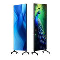 Shopping mall advertising indoor module mobile panel Led poster display double-sided digital signage totem video wall