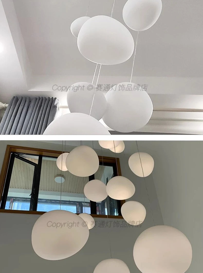 Modern home decor led lights pendant light lamps forstaircase Chandeliers for living room hanging light indoor lighting
