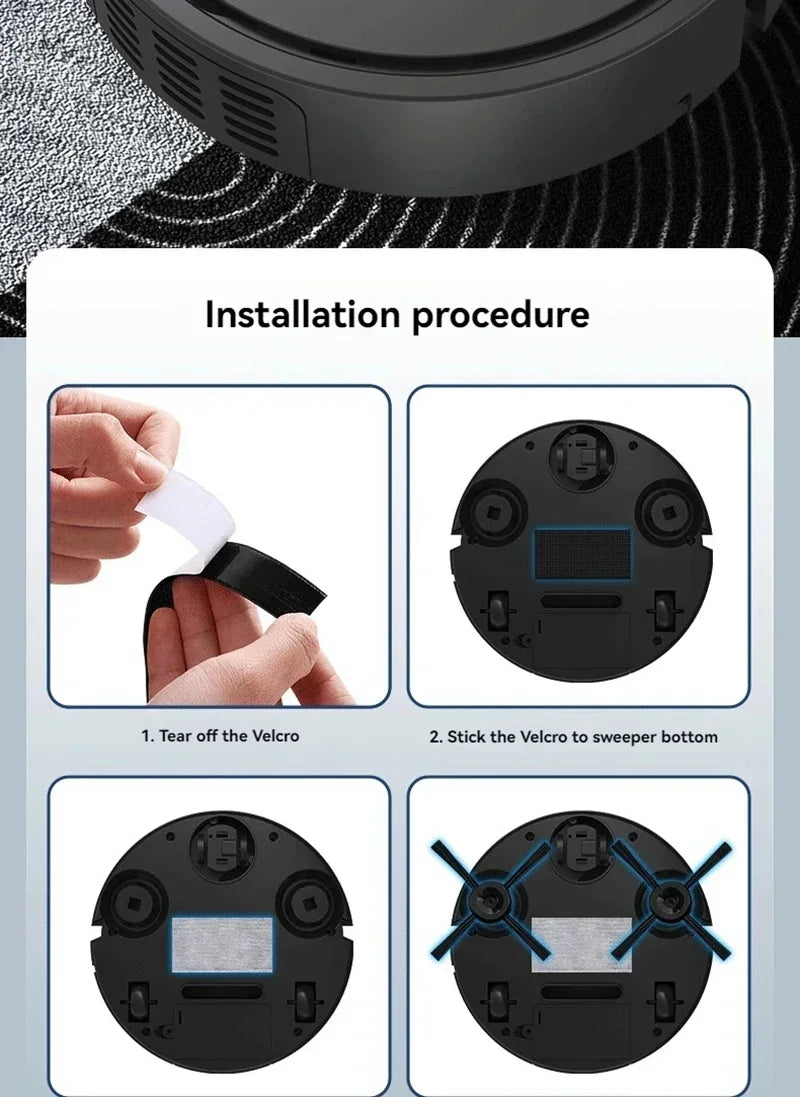 Lenovo 5-in-1 Model Sweeping Robot Automatic Home Mini Cleaning Machine USB Charging Smart Sweep Mop 5-In-1 Vacuum Cleaner 2026