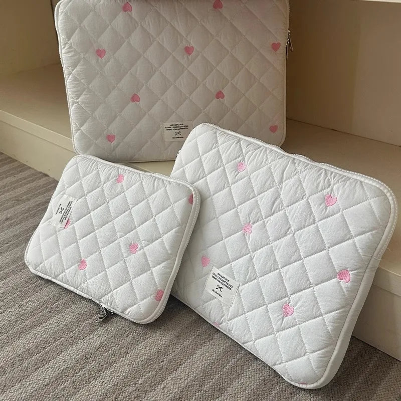 cute Laptop Sleeve Case Bag Portable Computer Cover Bag Tablet Pouch For Ipad 9.7-11 Macbook Air Pro 13 14 15 15.6 16 Inch Cover