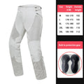 Men's Motorcycle Jacket Outdoor Riding Motorbike Jacket Mesh Breathable Anti-Fall Motocross Clothing With 5pcs Protector