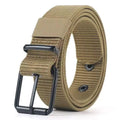 ·NewMen's Belt Porous Canvas Pin Buckle Leather Belt Outdoor Sports Belt Women's Trendy Eyelet Belt With Jeans Belt·