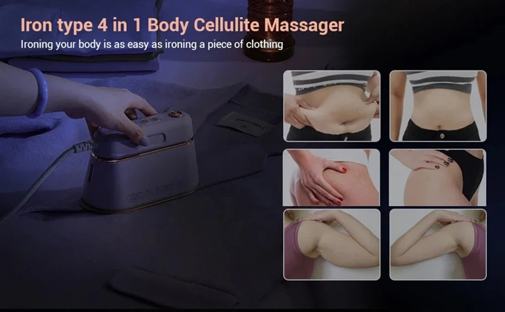 3 in 1 RF EMS Beauty Device Microcurrent Facial Lifting Thermage Body Slimming Cellulite Massager Skin Rejuvenation Anti-Aging