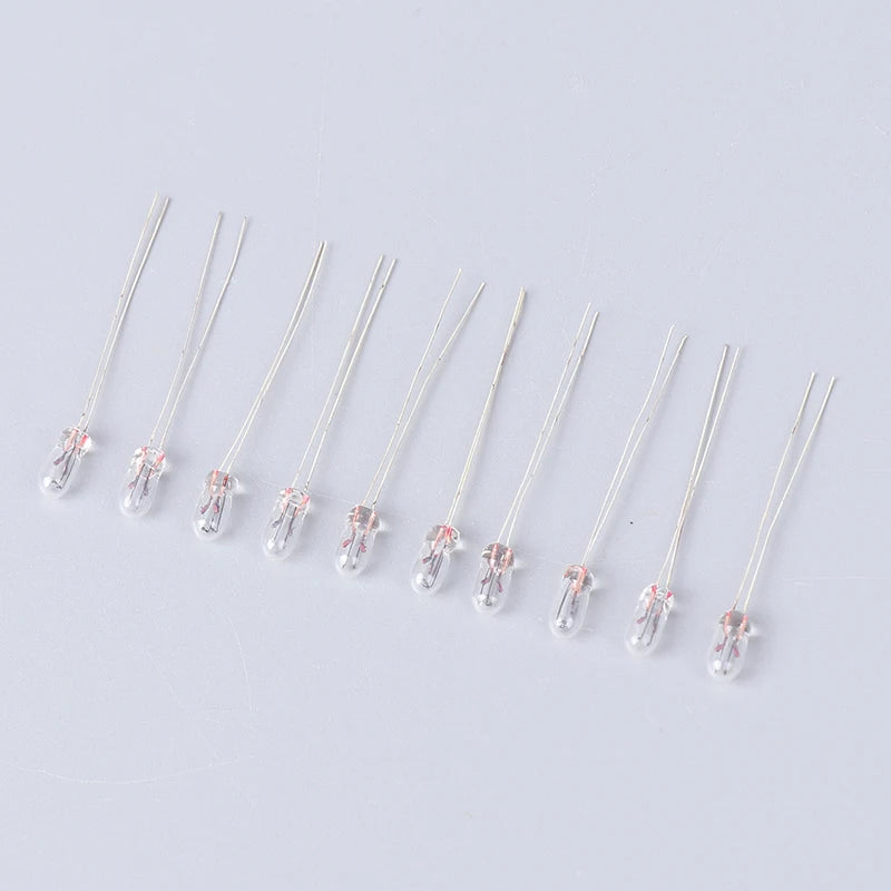 10 Pcs Car Dashboard Lights | Car Instrument Lamp T3 Led Dash Light Bulbs | 12 Volt LED Car Light Lamp Dash Bulbs