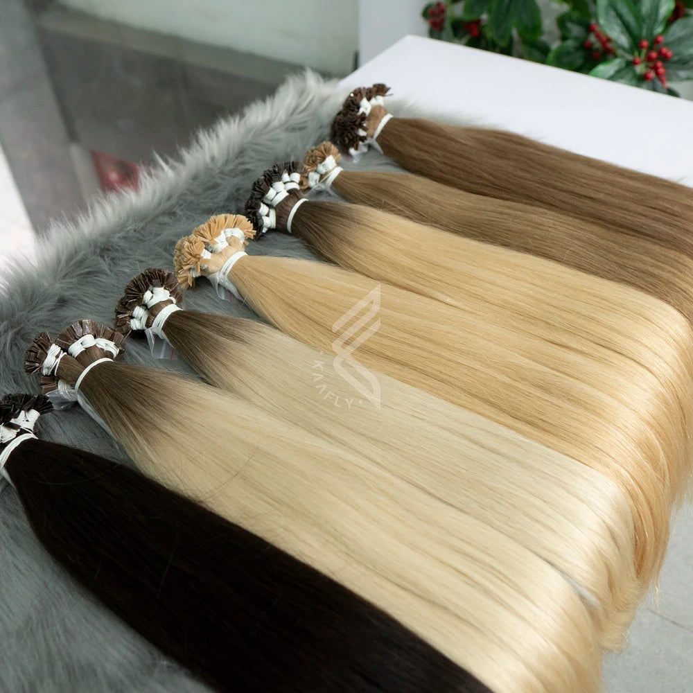 Human Hair Extension Wholesale Extension Hair Human Keratin Tip For Women Affordable Shipping Cost