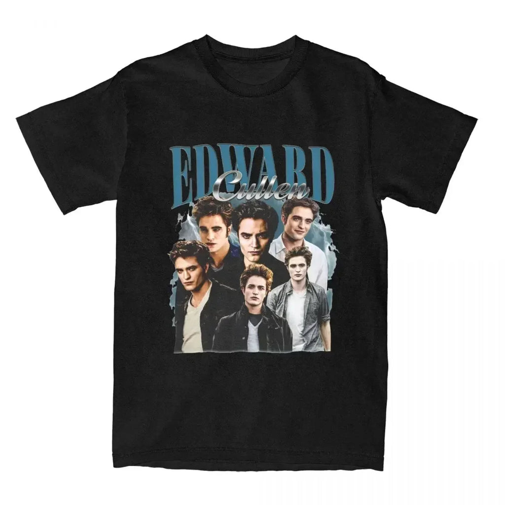Stuff T-shirt Clothing Cool Tees New Arrival Women Edward Cullen Homage Twilight T Shirts Aesthetic Clothes