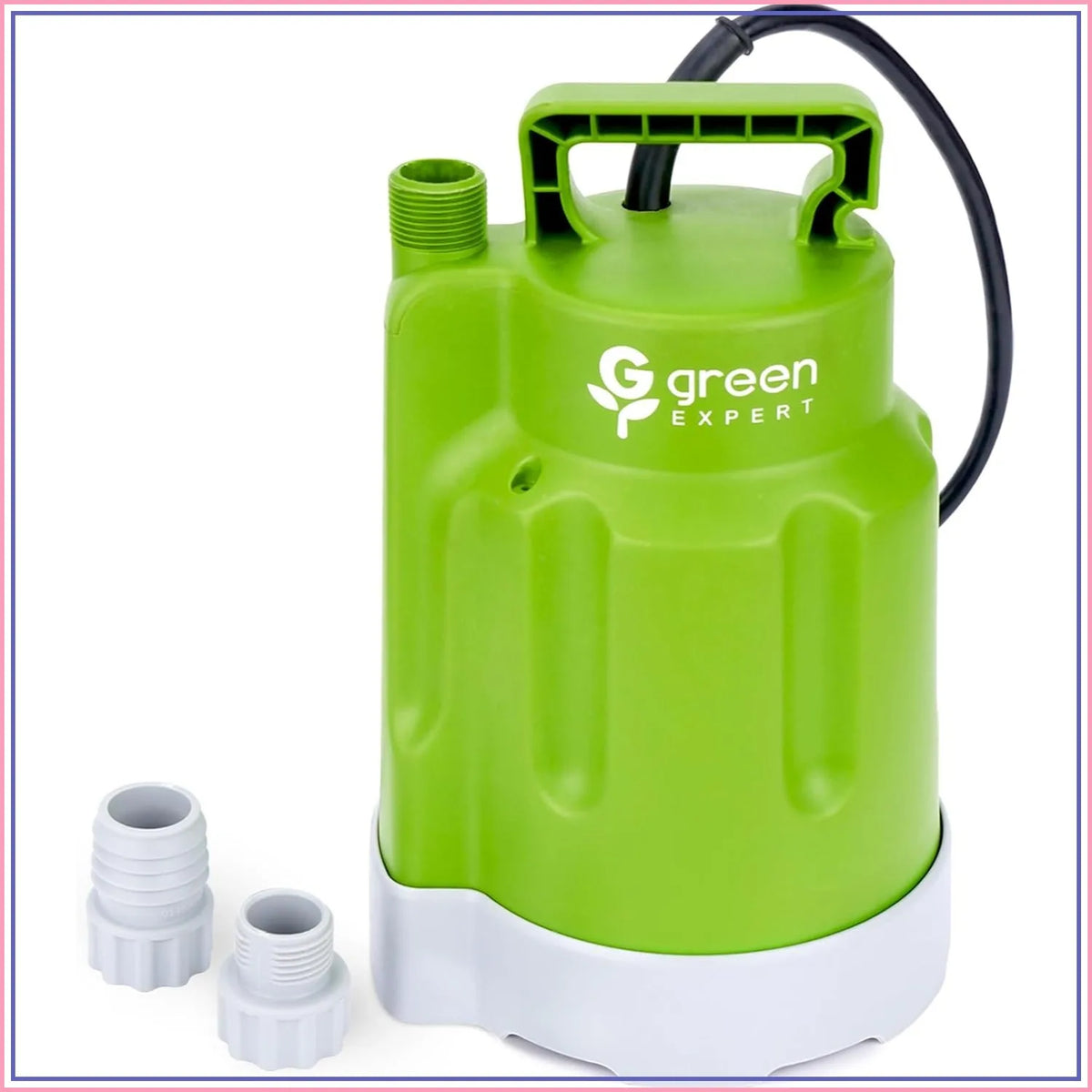 1/4HP Submersible Sump Pump 1800GPH, 28ft Max Head, Portable Utility Pump for Basement, Pool, Hot Tub & Garden Drainage