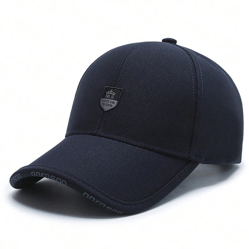 Unisex NLS Letter Crown Label Baseball Caps Spring Autumn Outdoor Adjustable Casual Hats Sunscreen Hat
