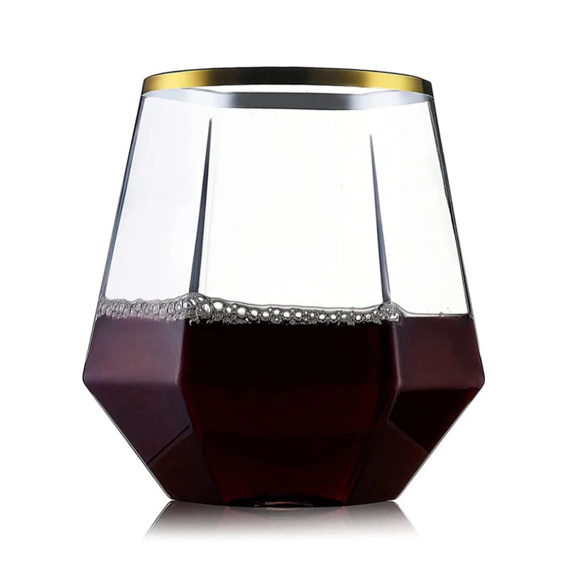 New 360ml Wedding Wine Glasses Drinkware Transparent Cocktail Glass Party Bar Club Drinking Tools Tea Coffee Mug