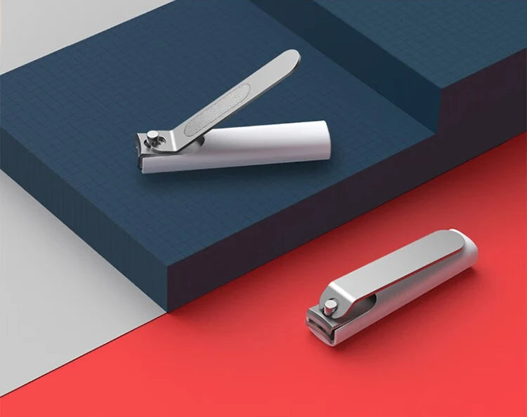 Mijia Anti-Splash Nail Clipper 420 Stainless Steel Sharp Durable Portable Pedicure Trimmer Nails File with Storage Shell
