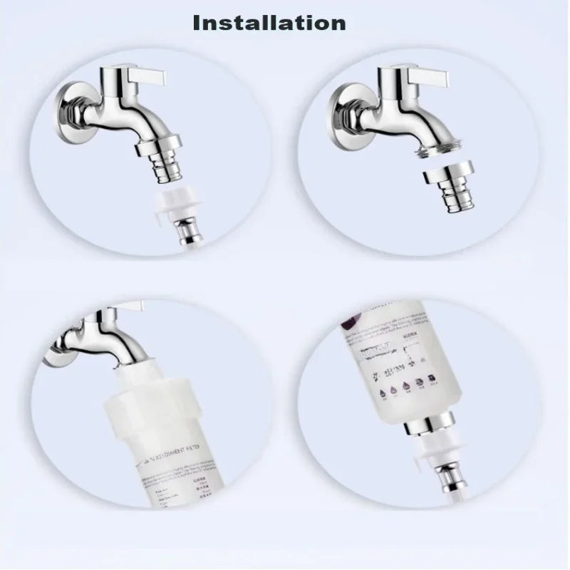 Washing Machine Shower Spray Sediment Water Purifier Filter 5'' PRE FILTER Water Filter Cartridge Toilet Water Heater Pre-filter