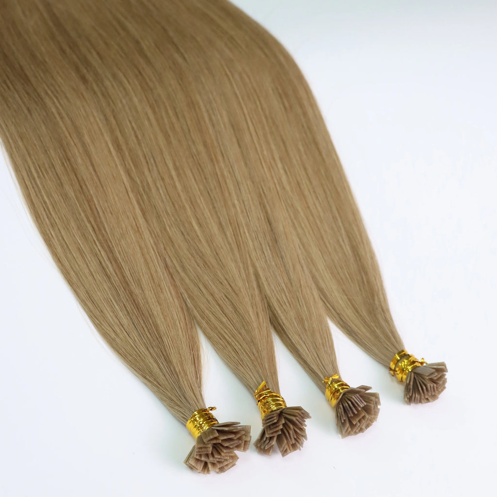Wholesale K-Tip Vietnamese Virgin Remy Human Hair Extensions Premium Double Weft Bundles Custom Colors Textures Cuticle Aligned