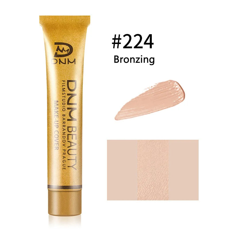DNM High Quality Covering Concealer Makeup Moisturizing Face Concealer Foundation Waterproof Lasting Concealer Covering Cream