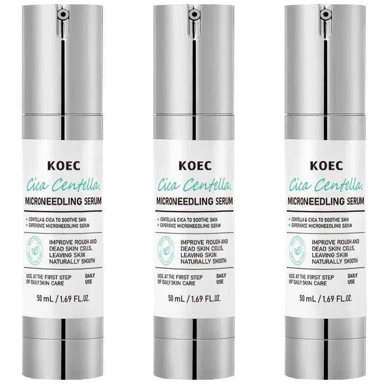 Korean Microneedle Essence Desalination Fine Lines Spots Collagen Solution Reverse Aging Recombinant Improves Rough Texture 50ml