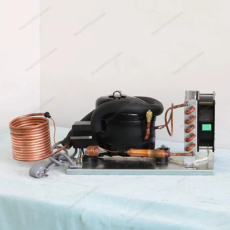 For QD35W small chiller set, 220VR600A circulating water chiller, startup refrigeration, environmentally friendly gas cooler