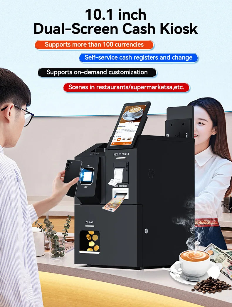 Laundromat Smart Cash Payment System Coin-operated Automatic Cash Register